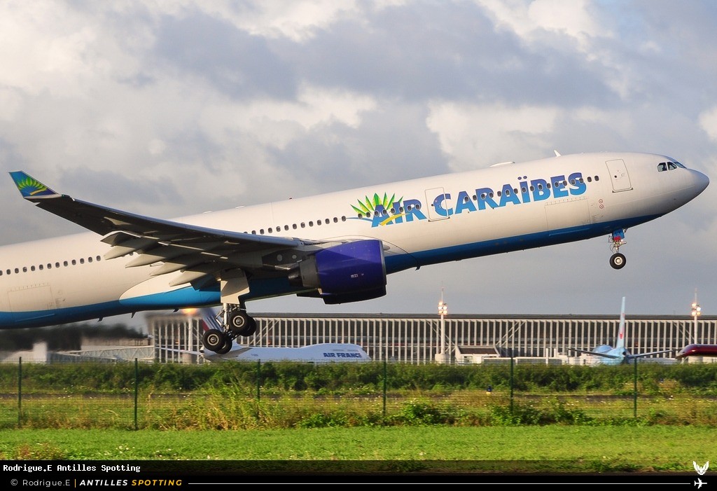 F-ORLY · Airbus A330-300, Air Caraïbes, Pointe-à-Pitre – Maryse Condé