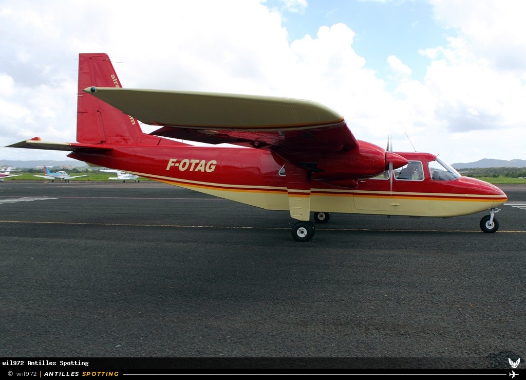 F-OTAG · Britten-Norman BN-2 Islander, Airawak, Martinique – Aimé Césaire