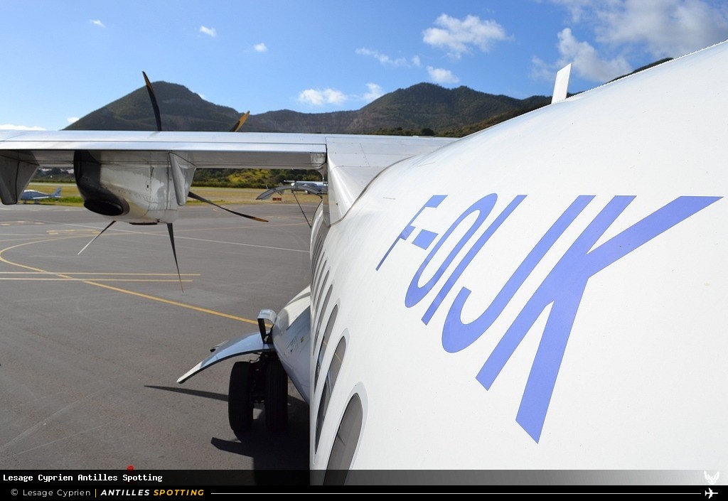 F-OIJK · ATR 72-500, Air Caraïbes, Grand-Case – L'Espérance