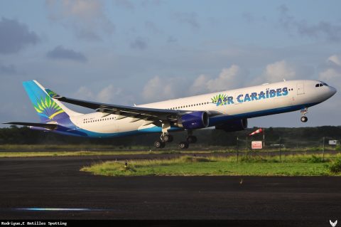 F-ORLY · Airbus A330-300, Pointe-à-Pitre – Maryse Condé
