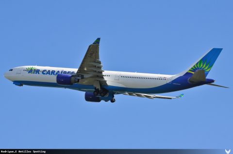 F-ORLY · Airbus A330-300, Pointe-à-Pitre – Maryse Condé