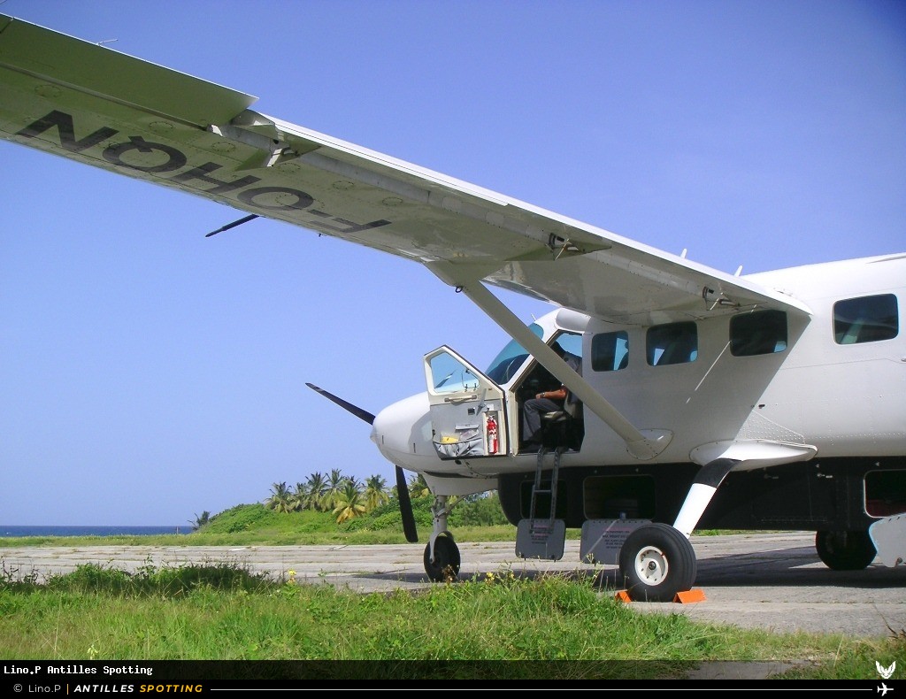 F-OHQN · Cessna 208 Caravan, Tropic Airlines, Les Saintes