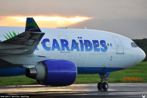 F-OFDF · Airbus A330-200, Pointe-à-Pitre – Maryse Condé