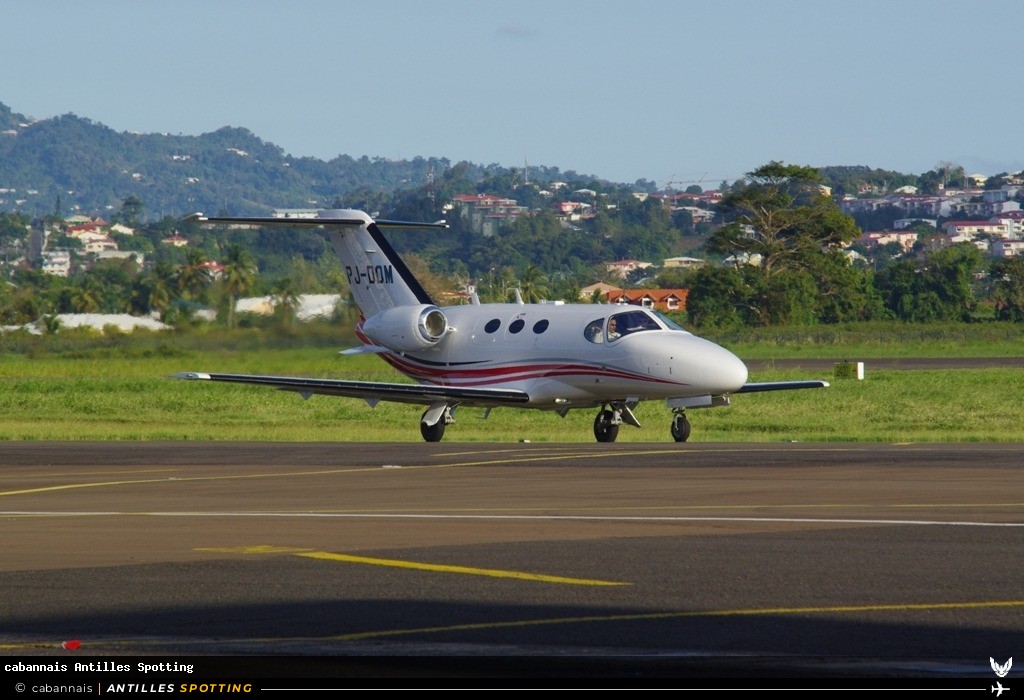 PJ-DOM · Cessna Citation Mustang, Privé, Martinique – Aimé Césaire