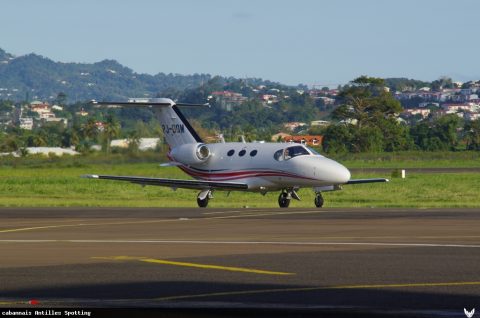 PJ-DOM · Cessna Citation Mustang, Martinique – Aimé Césaire