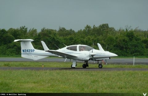 N242DP · Diamond DA42, Martinique – Aimé Césaire