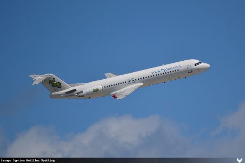 PJ-DAB · Fokker 100 (2011)