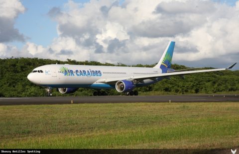 F-OONE · Airbus A330-300, Pointe-à-Pitre – Maryse Condé