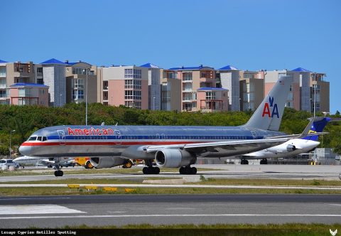 N673AN · Boeing 757-200, Sint Maarten – Princess Juliana