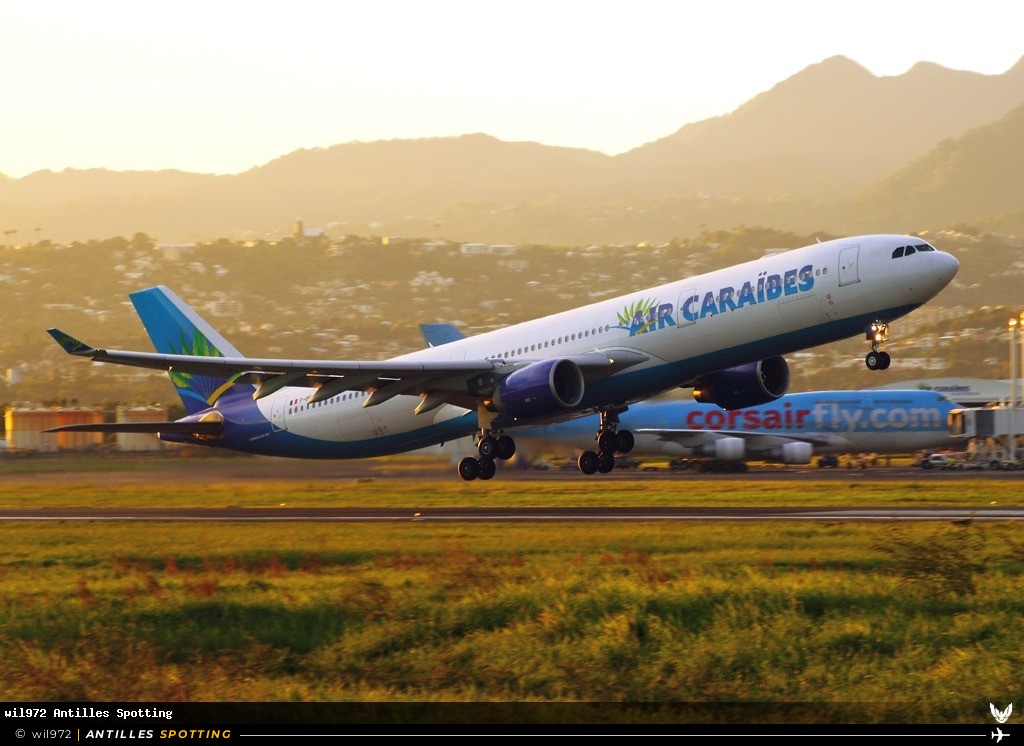 F-ORLY · Airbus A330-300, Air Caraïbes, Martinique – Aimé Césaire