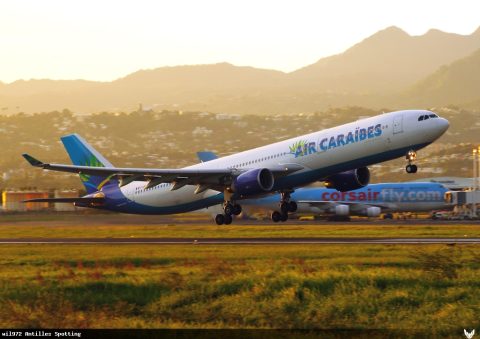 F-ORLY · Airbus A330-300, Martinique – Aimé Césaire
