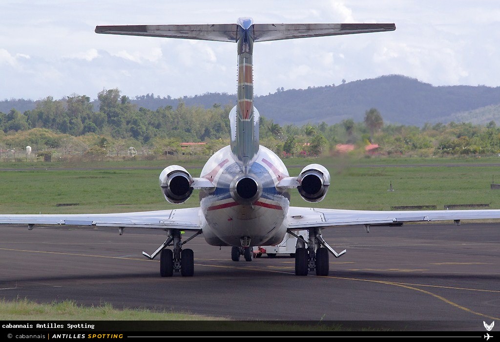 N495AJ · Boeing 727-200, Amerijet International, Martinique – Aimé Césaire