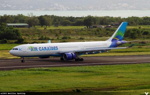 F-OONE · Airbus A330-300, Martinique – Aimé Césaire