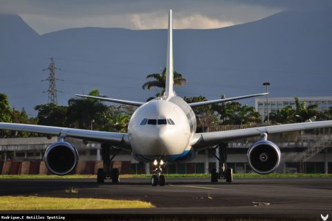 F-ORLY · Airbus A330-300, Pointe-à-Pitre – Maryse Condé