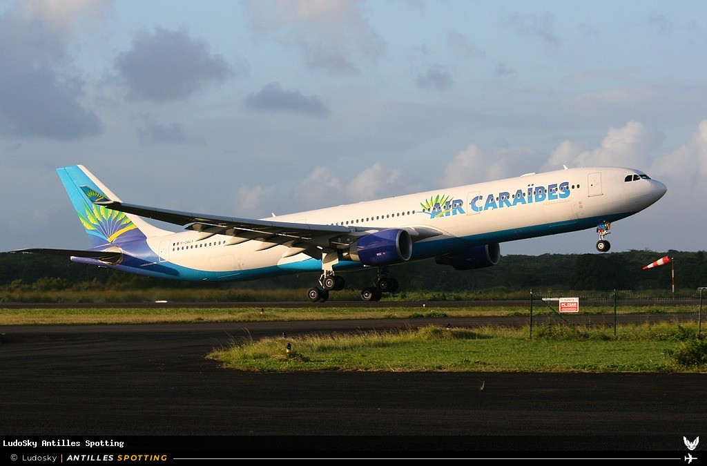 F-ORLY · Airbus A330-300, Air Caraïbes, Pointe-à-Pitre – Maryse Condé
