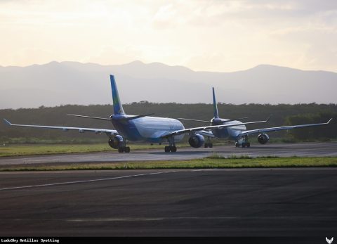 F-OONE · Airbus A330-300, Pointe-à-Pitre – Maryse Condé
