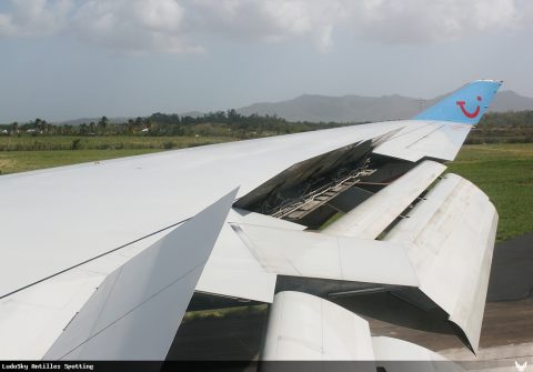 F-HSEX · Boeing 747-400, Martinique – Aimé Césaire