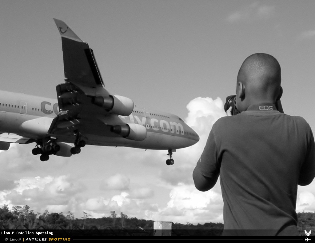 F-HSUN · Boeing 747-400, Corsairfly, Pointe-à-Pitre – Maryse Condé
