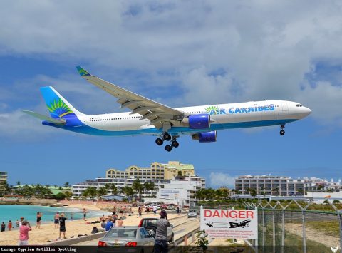 F-GOTO · Airbus A330-300, Sint Maarten – Princess Juliana