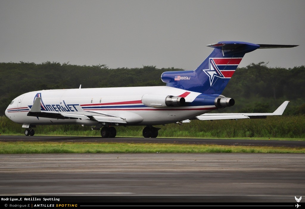 N905AJ · Boeing 727-200, Amerijet International, Pointe-à-Pitre – Maryse Condé