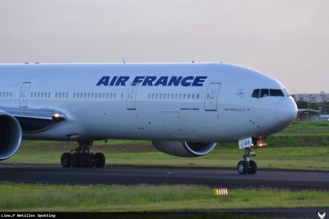 F-GSQX · Boeing 777-300ER, Pointe-à-Pitre – Maryse Condé
