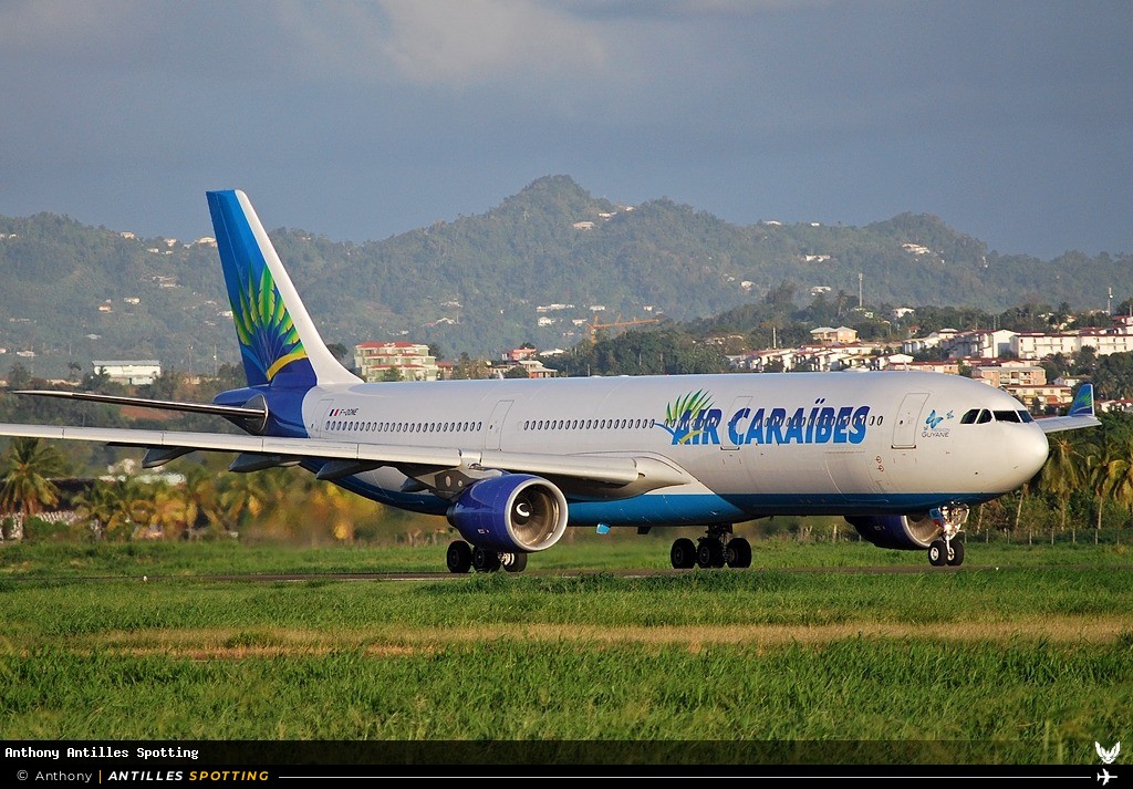F-OONE · Airbus A330-300, Air Caraïbes, Martinique – Aimé Césaire