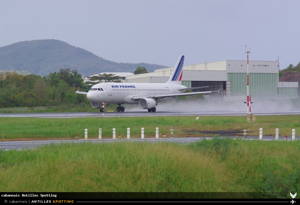 F-GKXC · Airbus A320, Air France, Martinique – Aimé Césaire