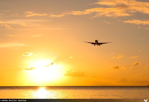 F-GSQT · Boeing 777-300ER, Martinique – Aimé Césaire