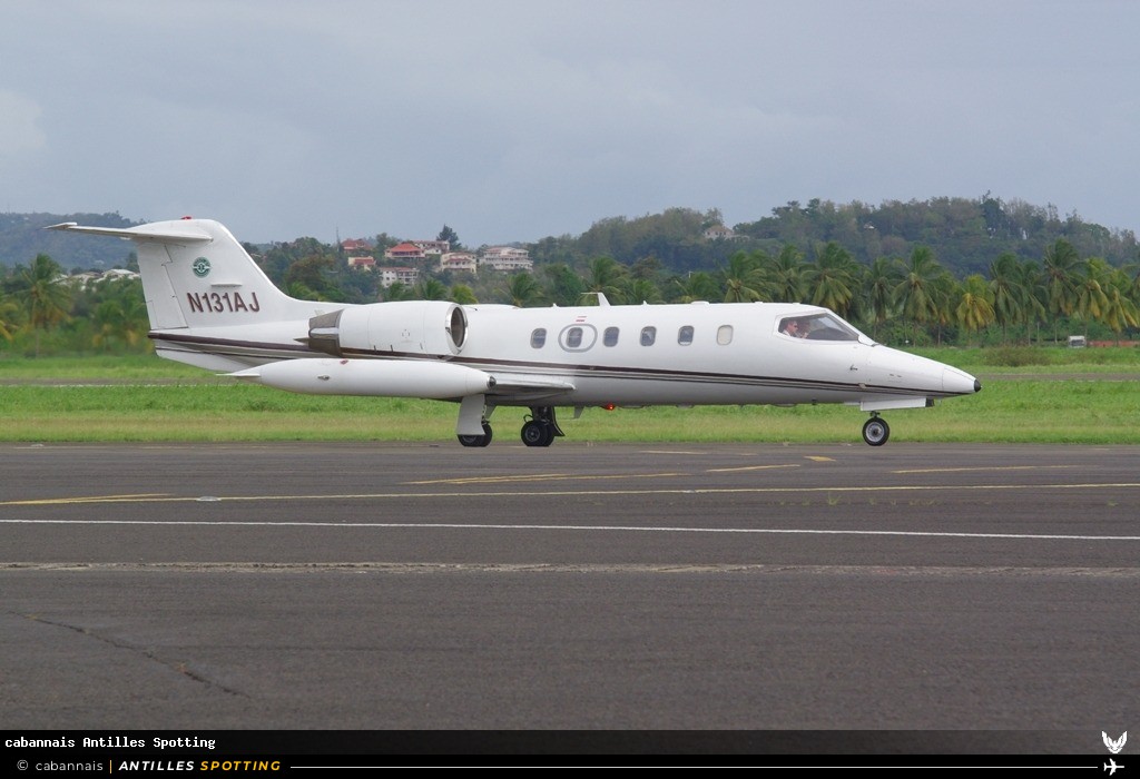 N131AJ · Bombardier Learjet 35, Privé, Martinique – Aimé Césaire