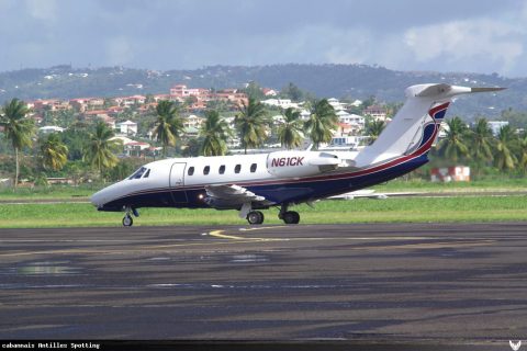 N61CK · Cessna Citation (autre), Martinique – Aimé Césaire