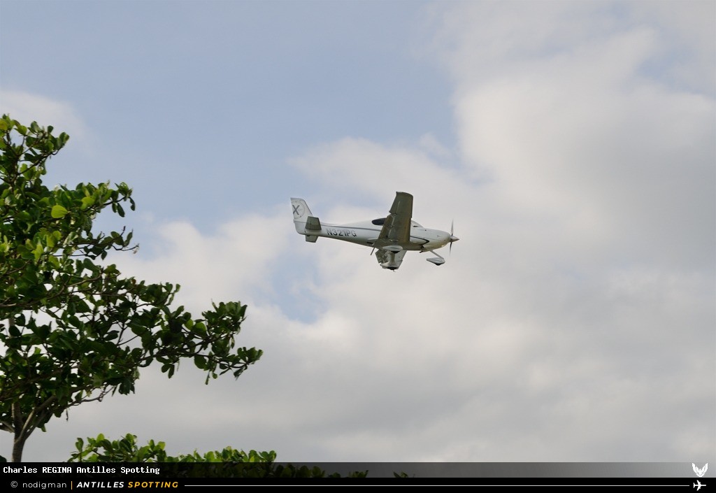 N321PG · Cirrus SR22, Privé, Martinique – Aimé Césaire