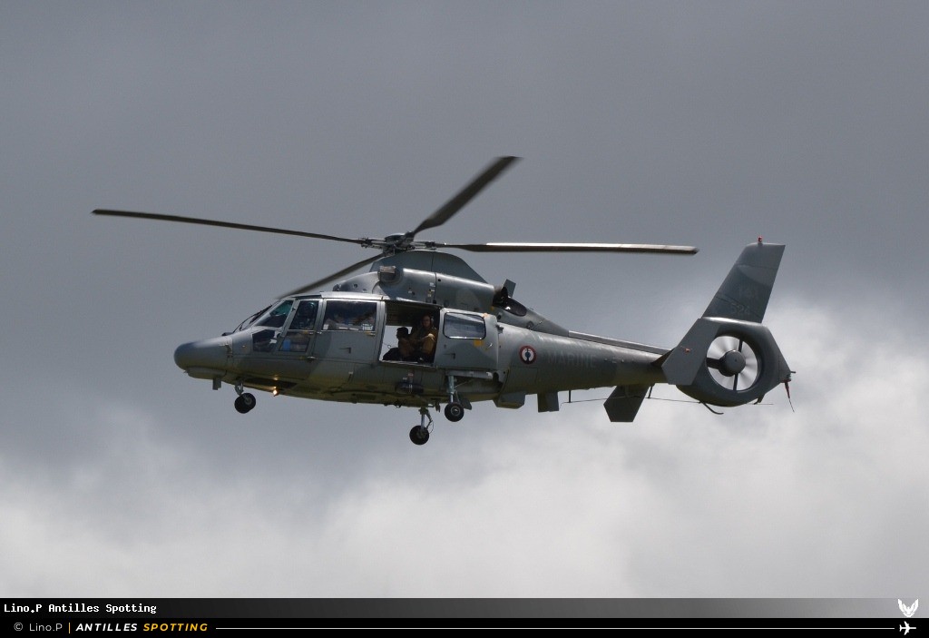 524 · Airbus Helicopters AS365 Dauphin, France - Marine, Pointe-à-Pitre – Maryse Condé