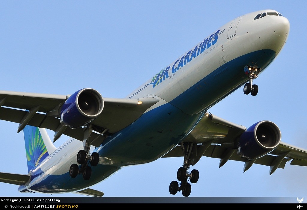 F-GOTO · Airbus A330-300, Air Caraïbes, Pointe-à-Pitre – Maryse Condé