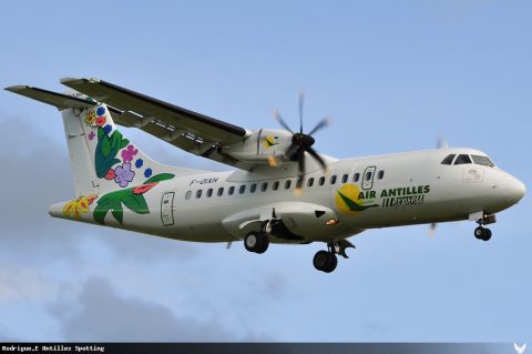 F-OIXH · ATR 42-500, Pointe-à-Pitre – Maryse Condé