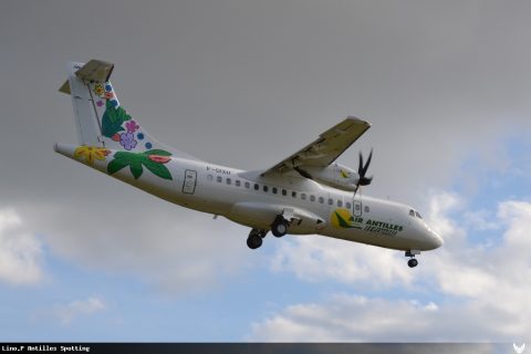 F-OIXH · ATR 42-500, Pointe-à-Pitre – Maryse Condé