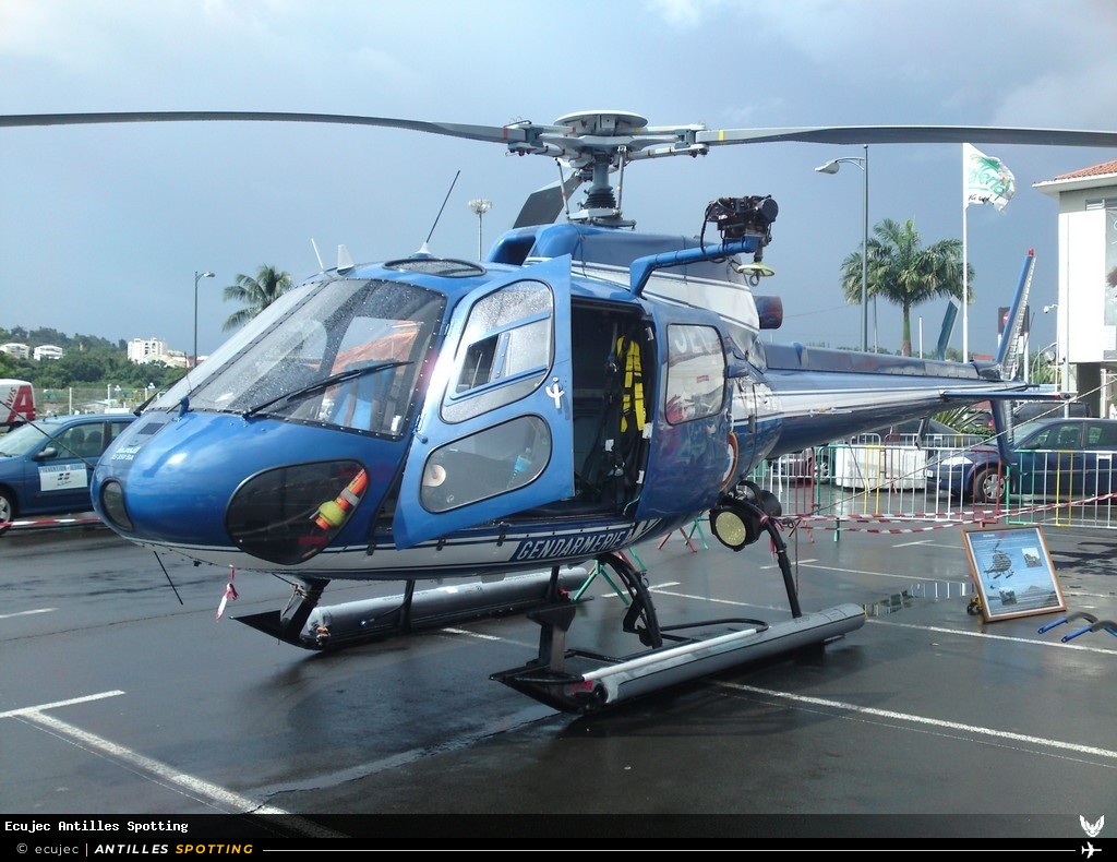 F-MJEC · Airbus Helicopters H125 / AS350 Écureuil, Gendarmerie nationale, Martinique – Aimé Césaire