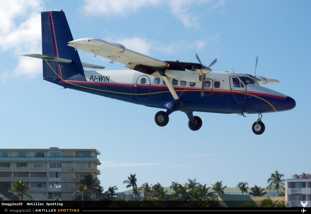 PJ-WIN · De Havilland Canada DHC-6 Twin Otter, Winair, Sint Maarten – Princess Juliana