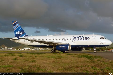 N653JB · Airbus A320 (2011)