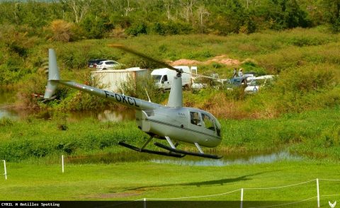 F-OKCL · Robinson R44, Martinique – Aimé Césaire
