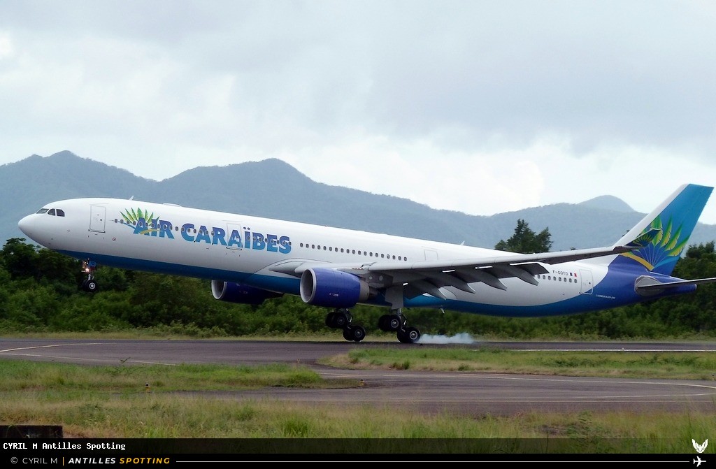 F-GOTO · Airbus A330-300, Air Caraïbes, Martinique – Aimé Césaire
