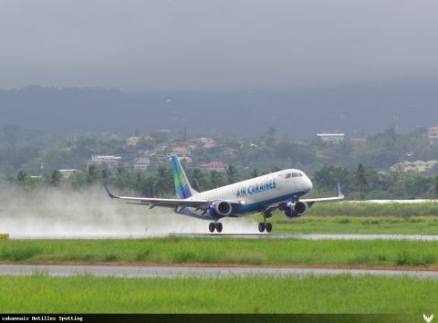 F-OSUD · Embraer E190, Martinique – Aimé Césaire