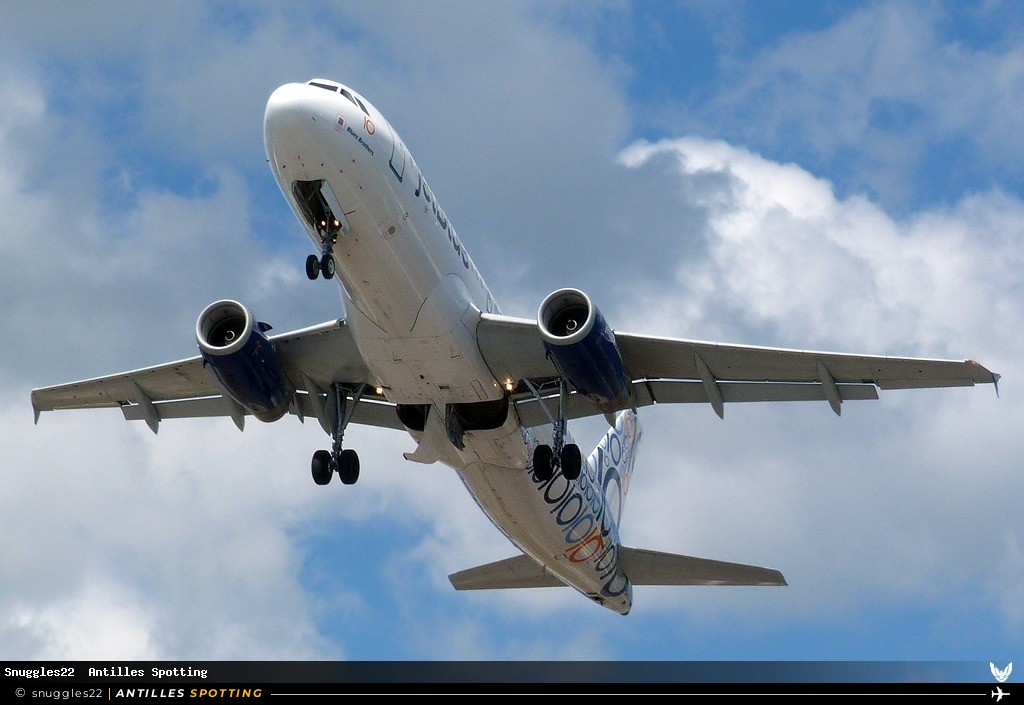 N569JB · Airbus A320, JetBlue, Sint Maarten – Princess Juliana