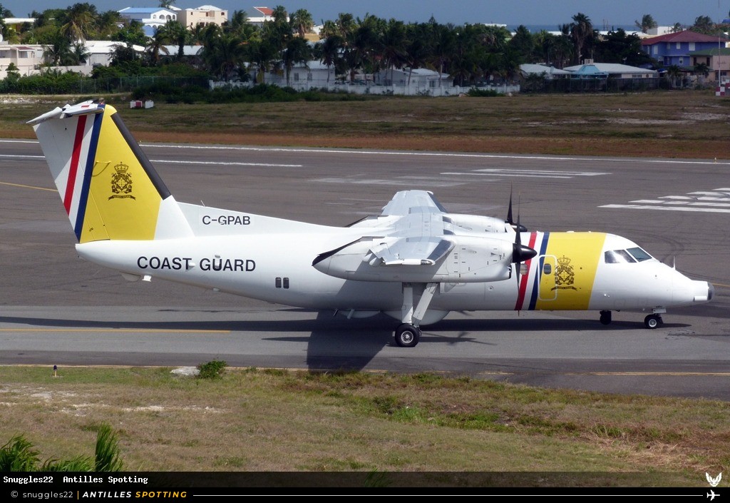 C-GPAB · De Havilland Canada Dash 8-100, Netherlands - Coast Guard, Sint Maarten – Princess Juliana