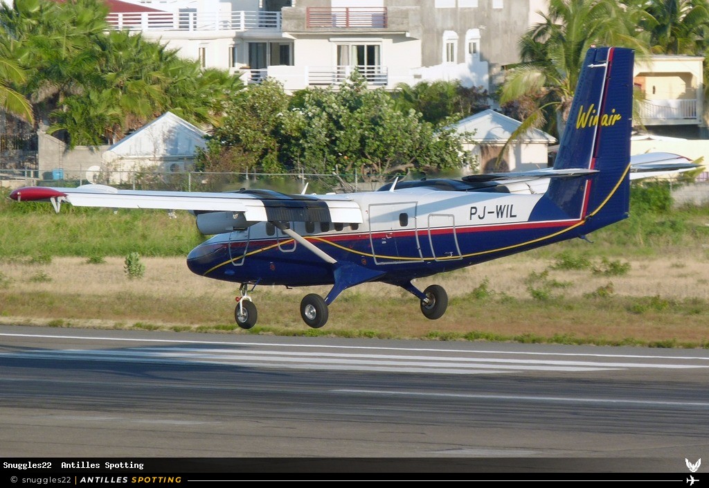 PJ-WIL · De Havilland Canada DHC-6 Twin Otter, Winward Island Airways, Sint Maarten – Princess Juliana