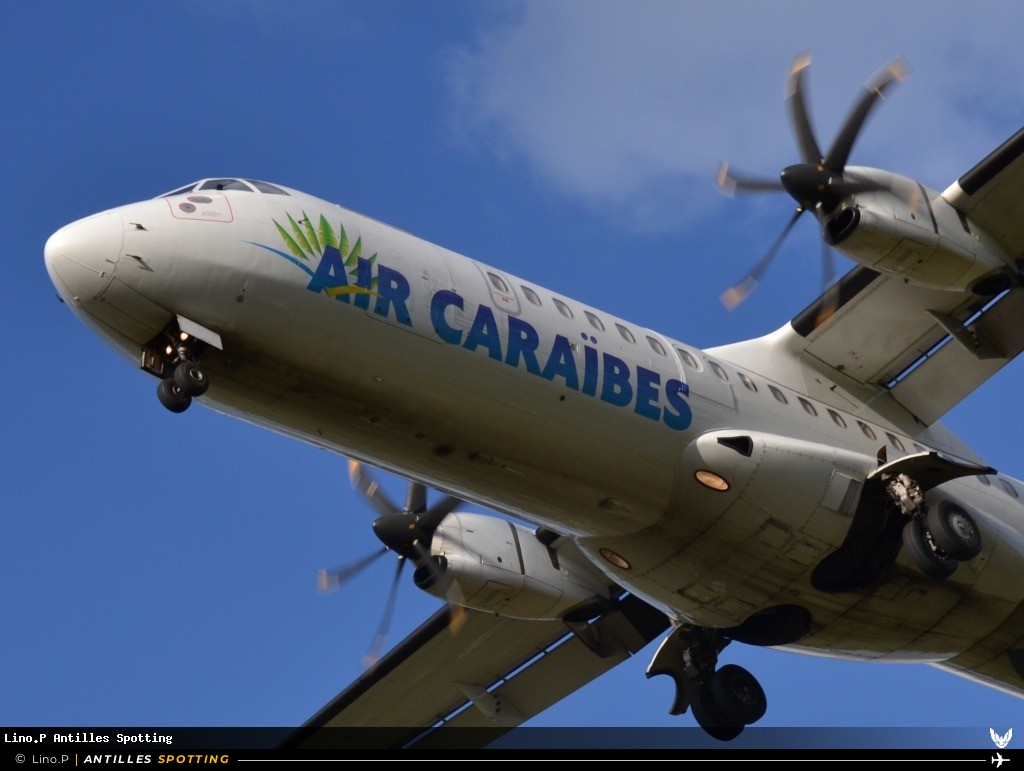 F-OIJK · ATR 72-500, Air Caraïbes, Pointe-à-Pitre – Maryse Condé