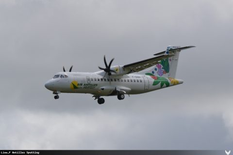 F-OIXH · ATR 42-500, Pointe-à-Pitre – Maryse Condé