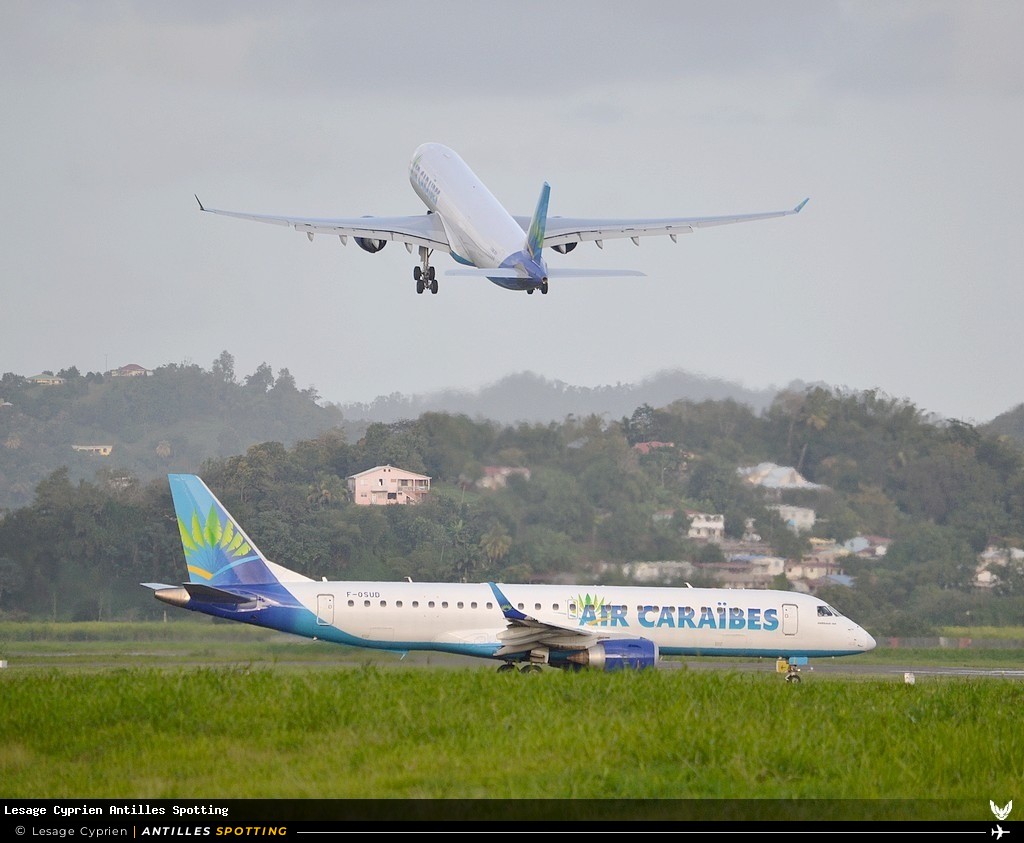F-OONE · Airbus A330-300, Air Caraïbes, Martinique – Aimé Césaire