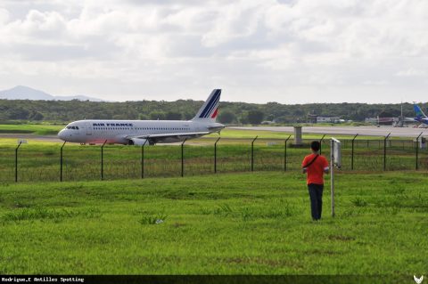 F-GKXC · Airbus A320, Pointe-à-Pitre – Maryse Condé