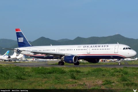 N176UW · Airbus A321, Sint Maarten – Princess Juliana