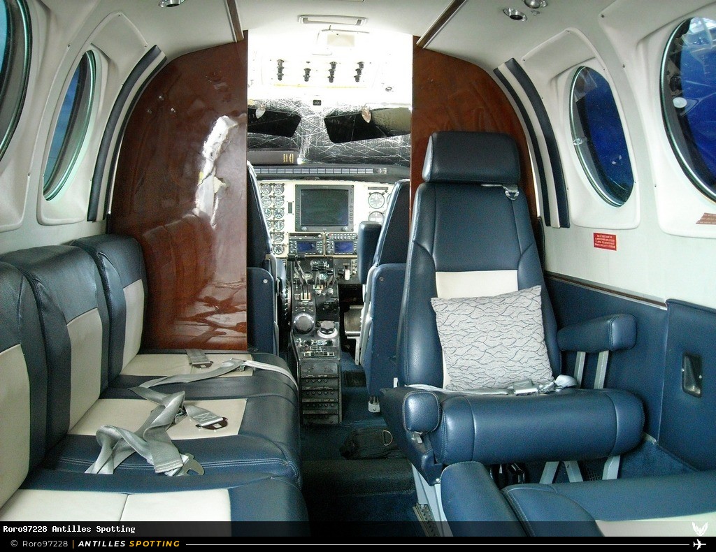 N362MC · Beechcraft King Air 90, Privé, Martinique – Aimé Césaire